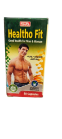 Healtho Fit – 50 Capsules (For Good Health, Men & Women
