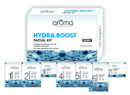 Alaroma Hydra Boost Facial Kit For Intense Hydration and Glowing Skin, Enriched with Hyaluronic Acid and Natural Extracts