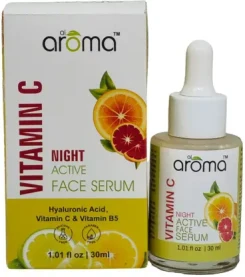 Aroma vitamin c night active face serum 30 ml