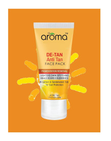 al aroma D Tan Face Scrub, Tan Removal Scrub with Sun Protection 120gm